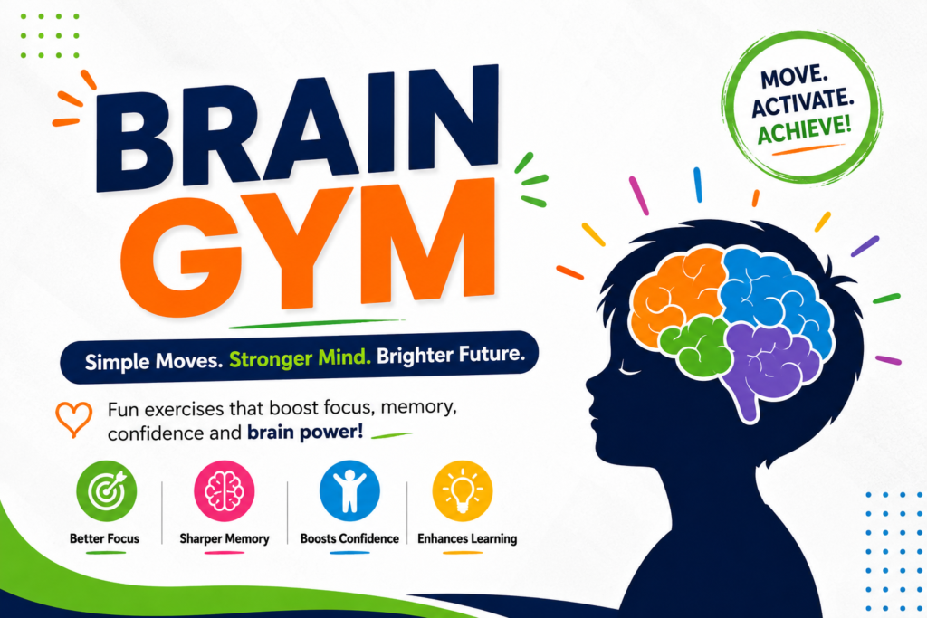 Brain Gym for Kids : Boost Learning and Brain Development